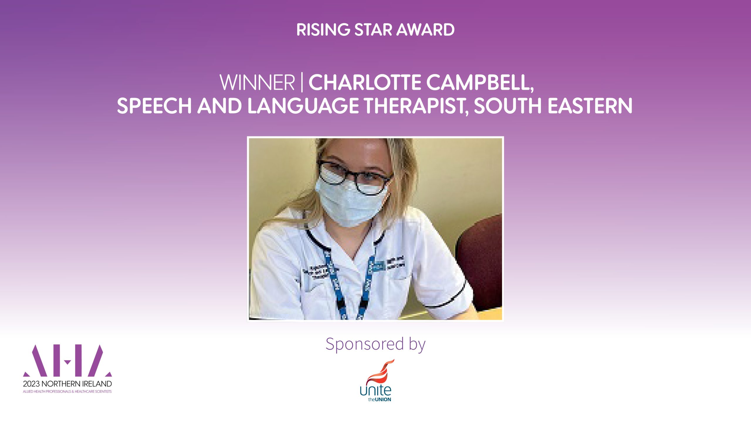 AHA NI 2023 winners sting_Rising Star_C Campbell