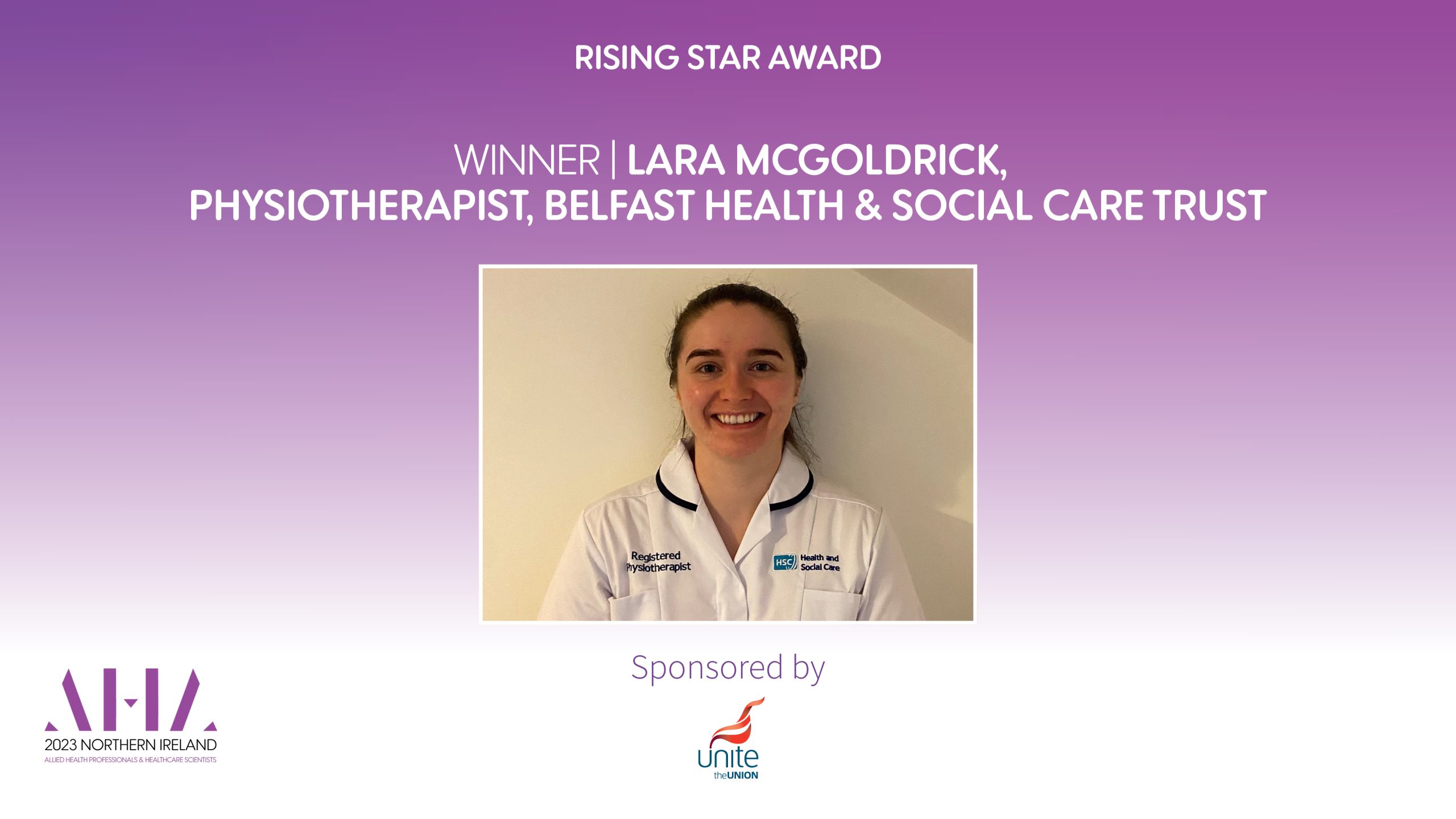 AHA NI 2023 winners sting_Rising Star_L McGoldrick